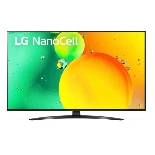 تلفزيون سمارت ال جي 50 بوصة LED بتقنية خلايا النانو، دقة 4K UHD بريسفير داخلي - 50NANO796QA