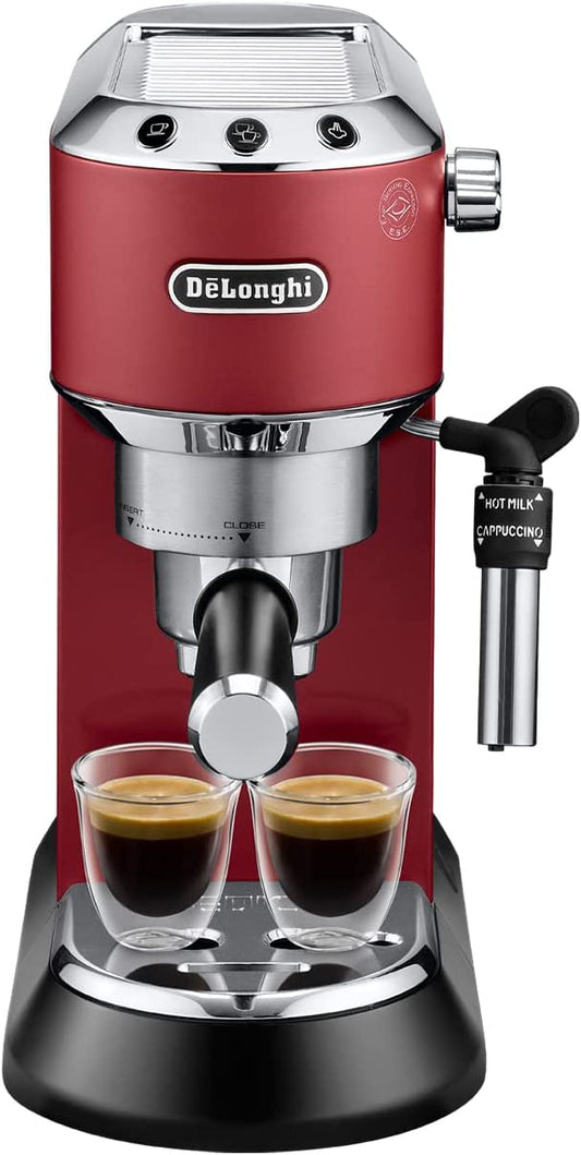 ماكينة صنع قهوة الإسبرسو 1.1 لتر 1350 وات EC685.R أحمر